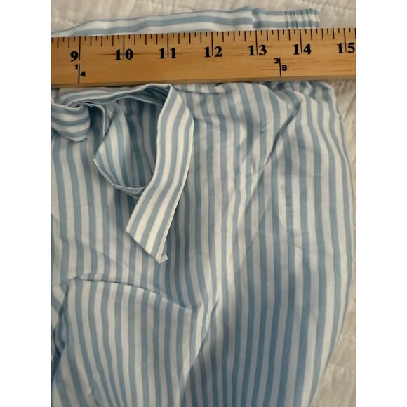 Ettitude Pajama Pants Women's Medium Striped CleanBamboo Drawstring Lightweight - Picture 5 of 6